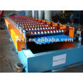 Aluminum corrugated sheet panel roll forming machine